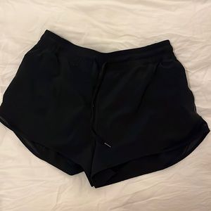 Black lulu lemon shorts